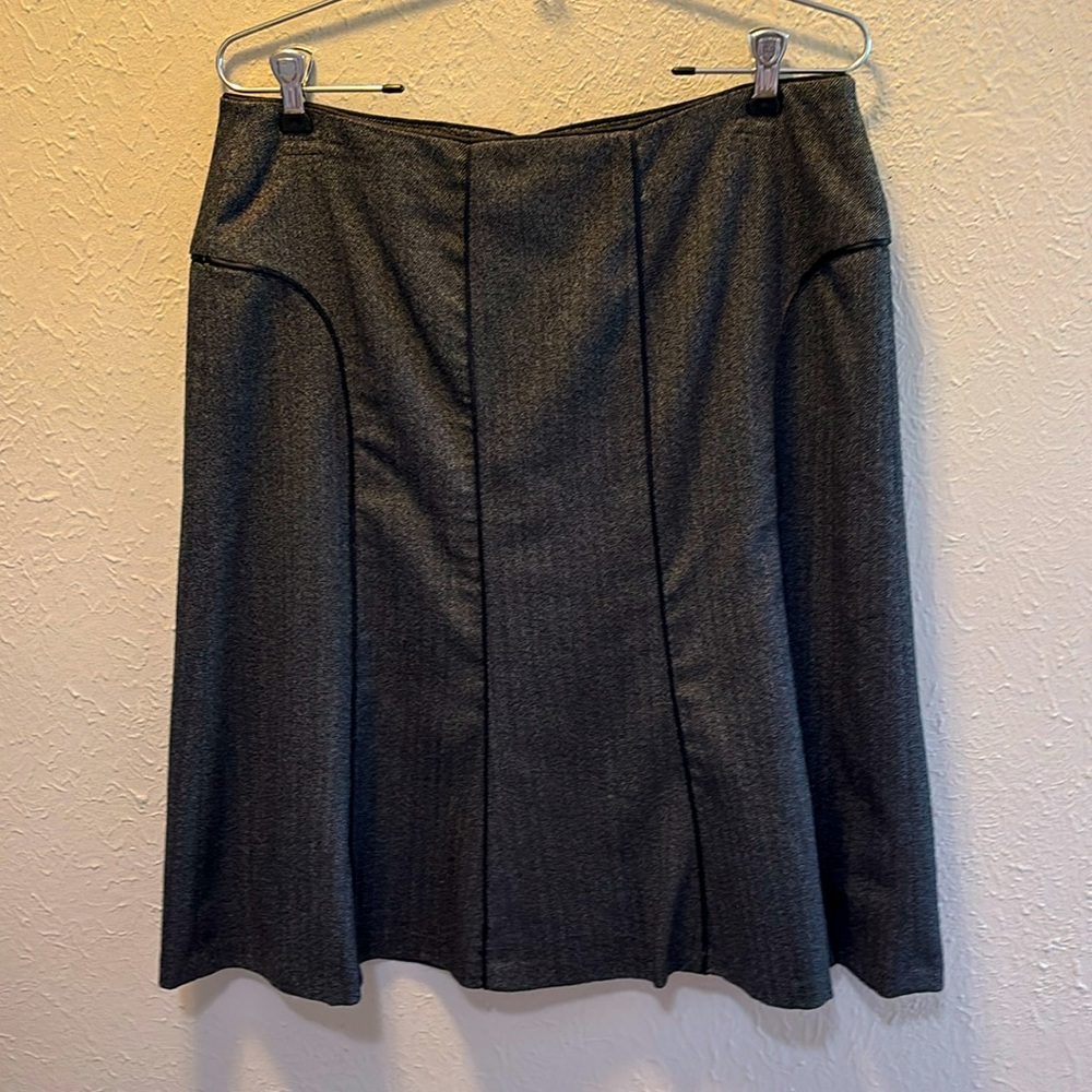 Judith Hart Black Tweed Flare Pencil Skirt Women’s Size 10 Petite